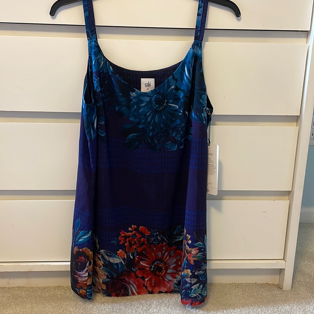 NWT Cabi Painterly Floral Artist Cami, Size M, #3434